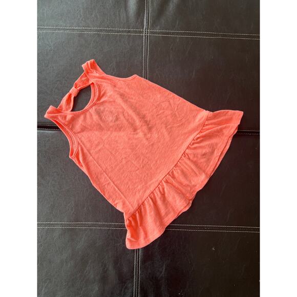 Jumping Beans - Neon Orange Tank Top - Picture 7 of 8